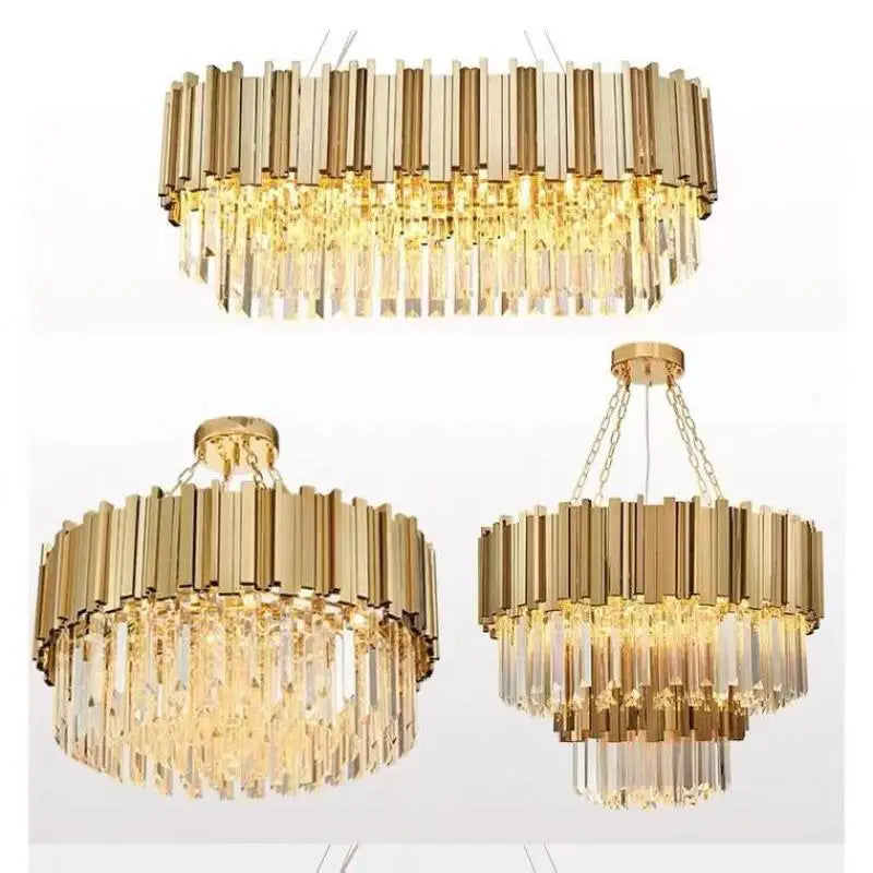 Afralia™ European Style Crystal Chandelier for Elegant Dining Room and Bedroom Lighting