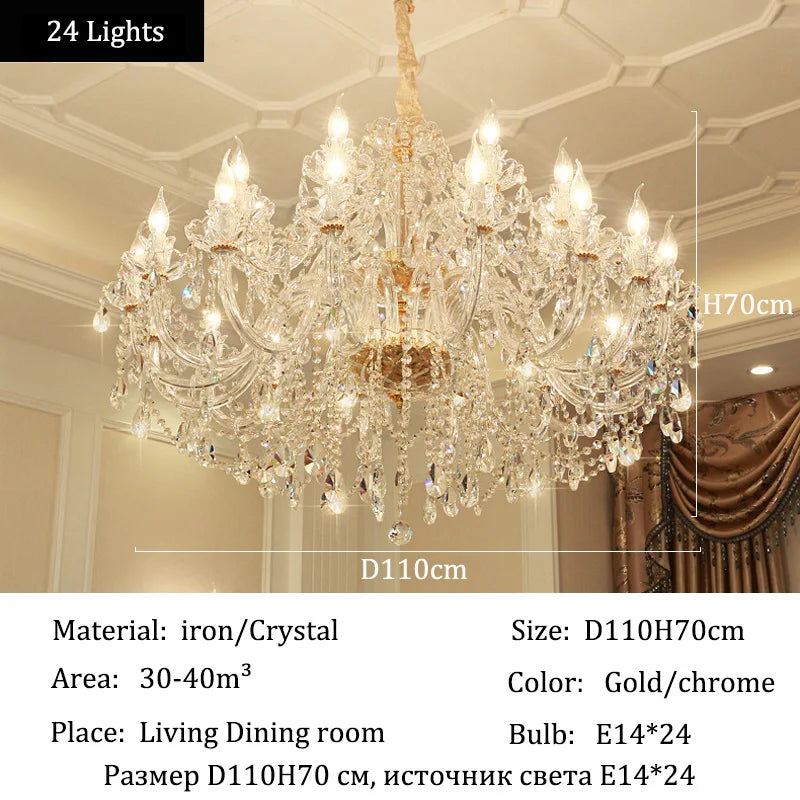 Afralia™ Crystal Chandeliers: Luxury LED Ceiling Pendant Lights for Living Room Beauty