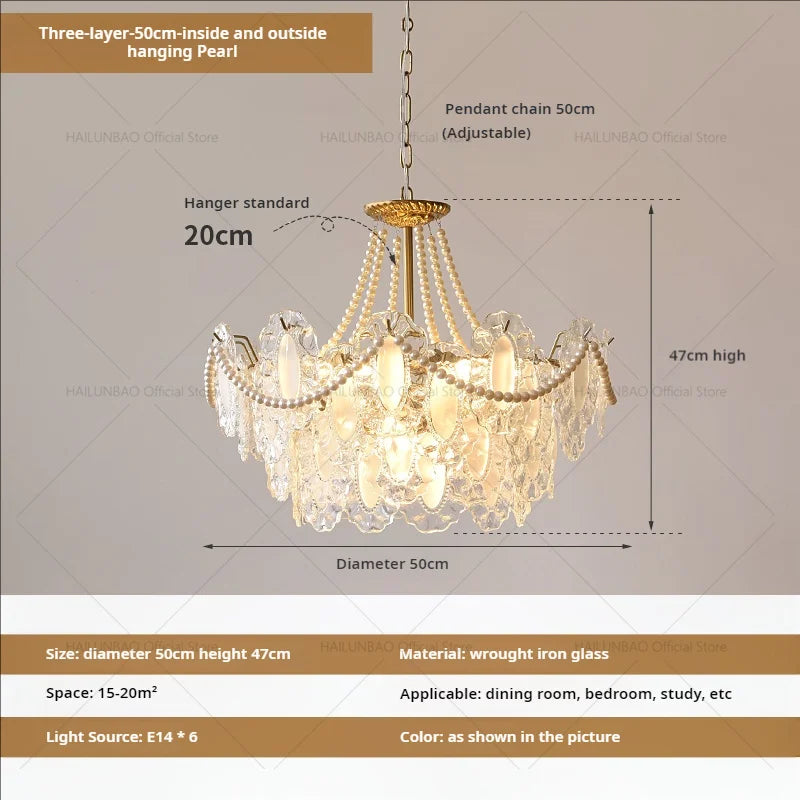Afralia™ Cream Wind Crystal Chandelier - Elegant French Design for Luxury Living Spaces