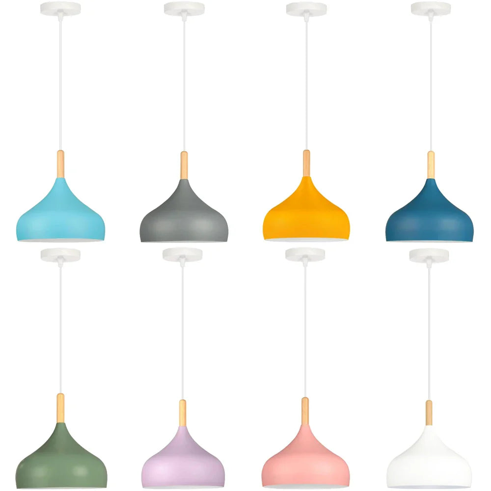 Afralia™ Multicolor Nordic Pendant Lights for Modern Interiors