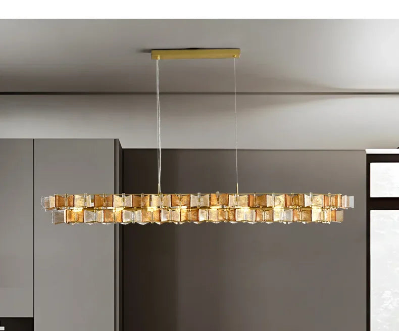 Afralia™ Glass Ceiling Chandelier: Elegant Italian Design for Home, Hotel, Study & Bedroom Decor