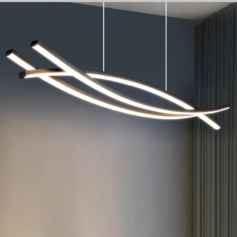 Afralia™ Nordic Luxury Chandelier: Modern & Simple Pendant Lighting for Stylish Home Décor