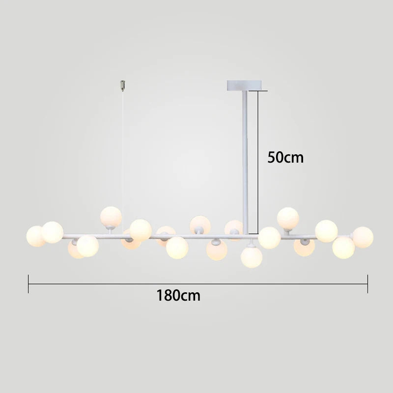 Afralia™ Modern LED Pendant Light Chandeliers for Living and Dining Room