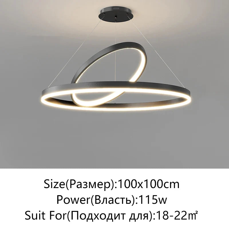 Afralia™ Irregular Ceiling Chandelier for Living Room Bedroom Study Room