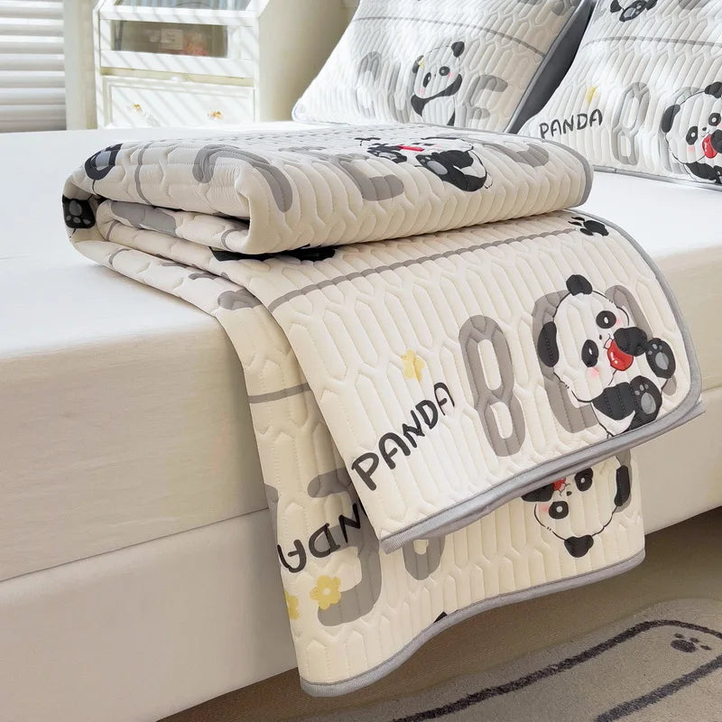 Afralia™ Super Thick Latex Queen Mattress Pad for Cool Summer Nights