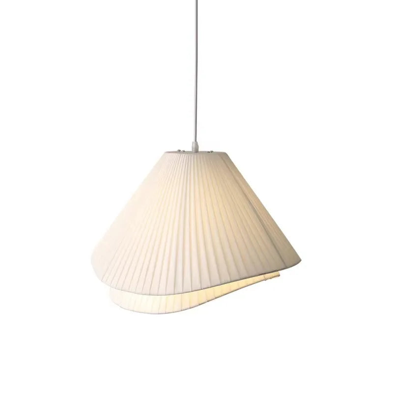 Afralia™ E27 Fabric Chandelier Modern Bedroom LED Pendant Lights Nordic Decor Hanging Lamp