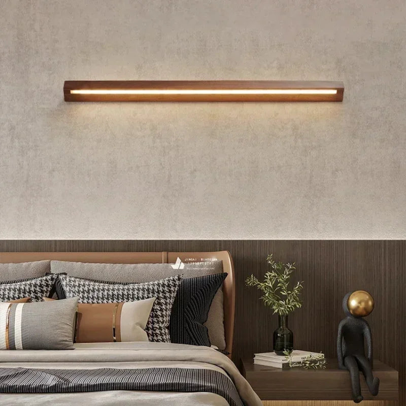 Afralia™ LED Long Strip Wall Lamp: Modern Minimalist Indoor Lighting Fixture