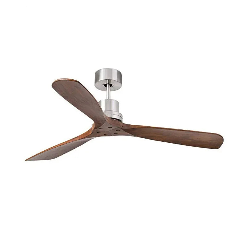 Afralia™ 52" Propeller Ceiling Fan in Wood, Silent Operation for Home and Loft.