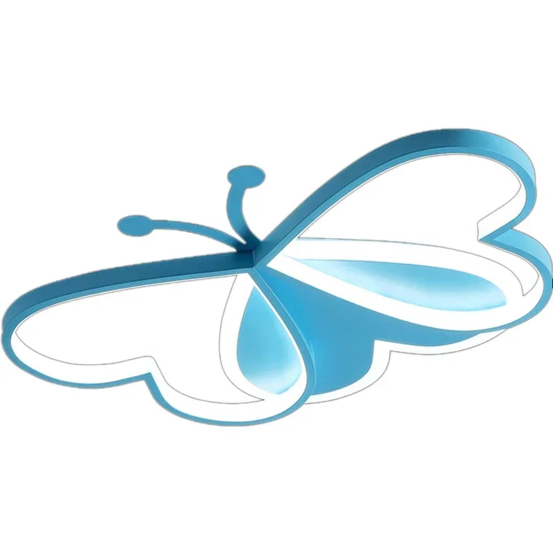 Afralia™ Butterfly Ceiling Light: Modern LED Fixture for Living Room, Bedroom, Study, Nursery