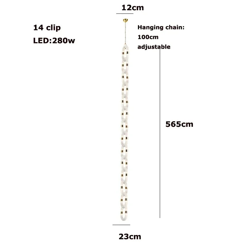 Afralia™ Crystal Gold Chain Chandelier Ceiling Lamp for Home Décor