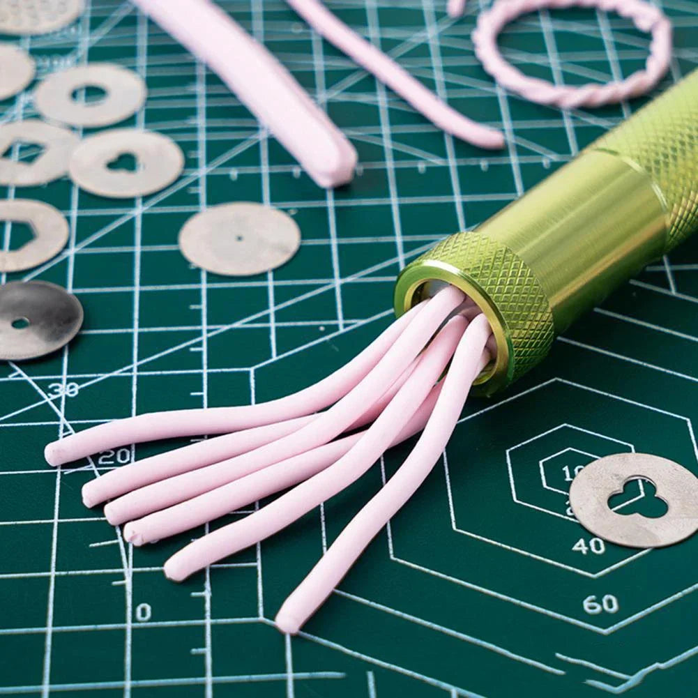 Afralia™ Clay Extruder Sculpture Machine Gun - Cake Decorating & Polymer Clay Tools