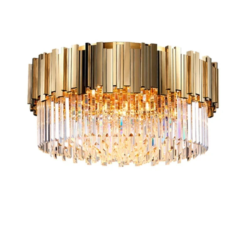 Afralia™ Modern Aluminum Circle LED Ceiling Chandelier for Bedroom Living Room Kitchen Fixtures