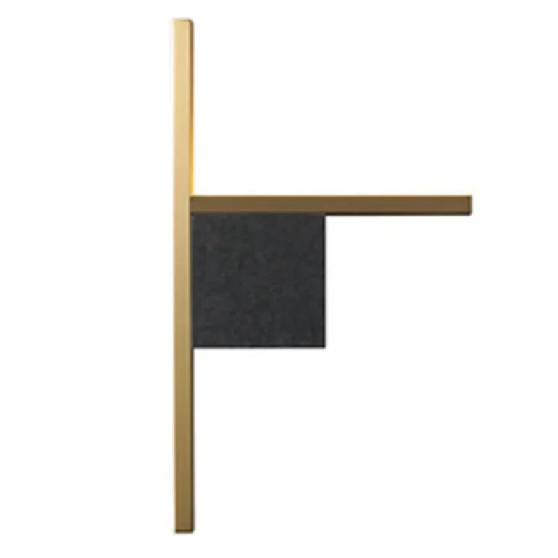 Afralia™ Luxury Villa Wall-mounted Copper Black Brass Wall Lamp for Living Room & Bedroom