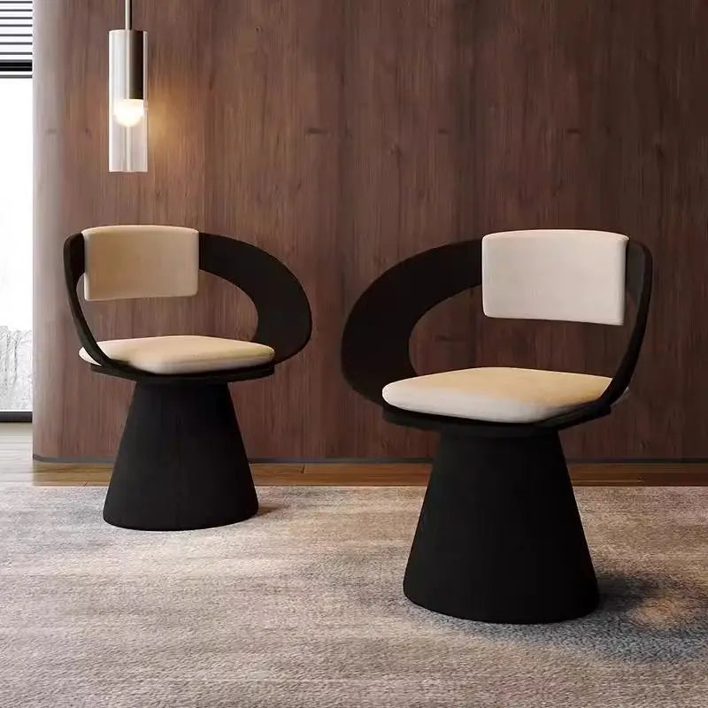 Afralia™ Elegant Rotating Chair - Modern Dressing Stool for Bedroom Makeup