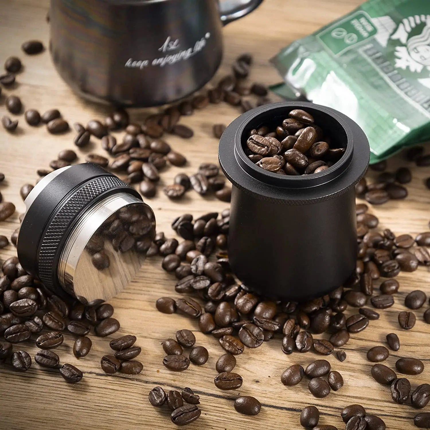 Afralia™ Espresso Machine Dosing Cup for Portafilter Sniffing Mug - Barista Tool