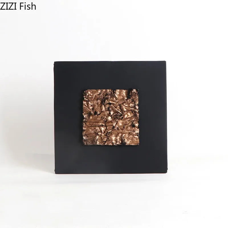 Afralia™ Gilded Fabric Wall Art Hanging Ornaments Modern Home Decor