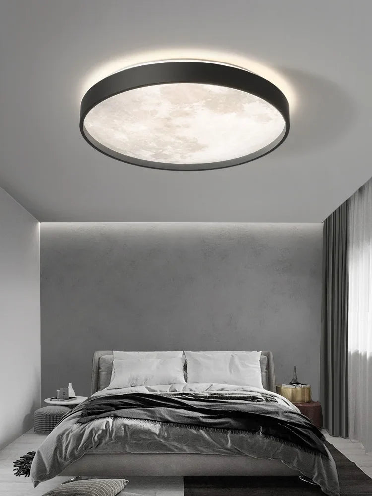 Afralia™ Ultra-Thin Round LED Ceiling Lamp for Bedroom, Living Room, Aisle, Corridor, Balcony