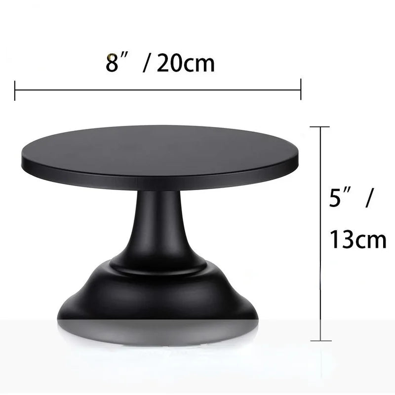 Afralia™ Wrought Iron Cake Stand Wedding Birthday Dessert Tray Afternoon Tea Display