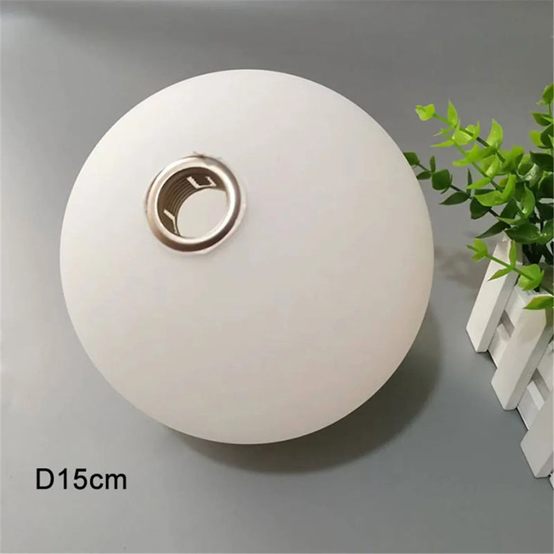 Afralia™ Matte White Globe G9 Glass Shade Replacement in Various Sizes