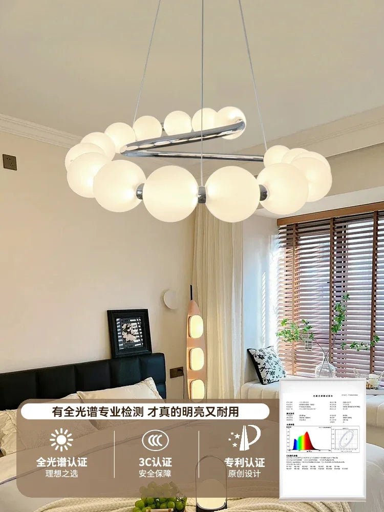 Afralia™ LED Pendant Light Chandeliers Modern Home Decor Lamps for Living and Dining Room