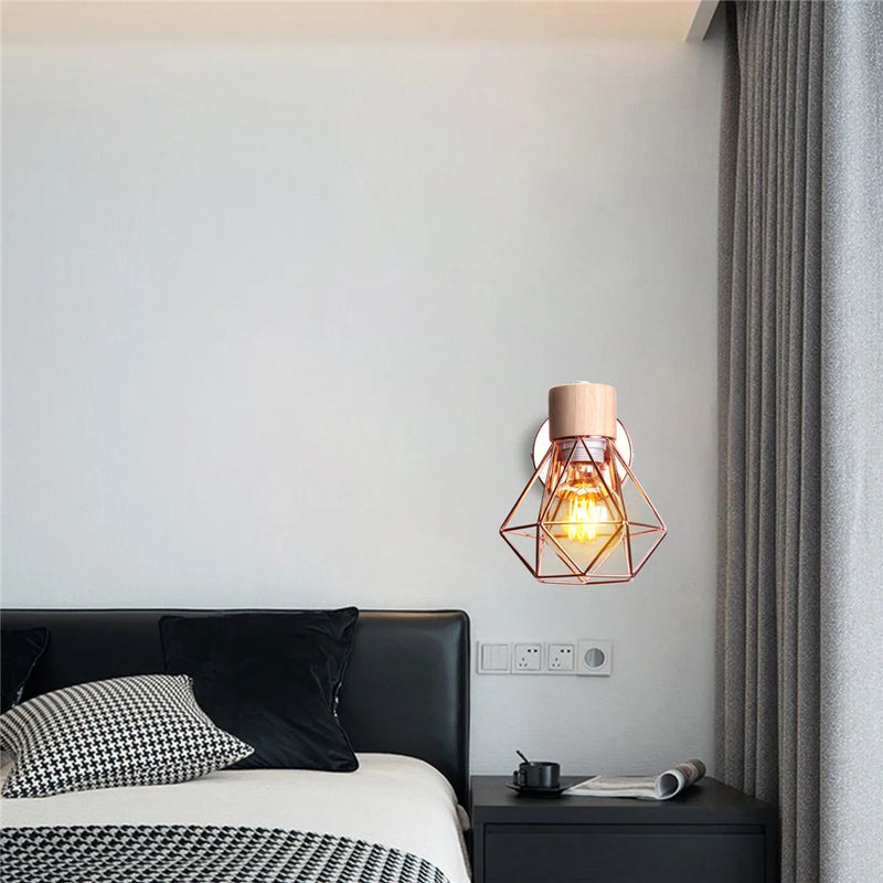 Afralia™ Steering Head Wall Light: Modern Industrial Sconce for Bedroom, Aisle, Study Room.