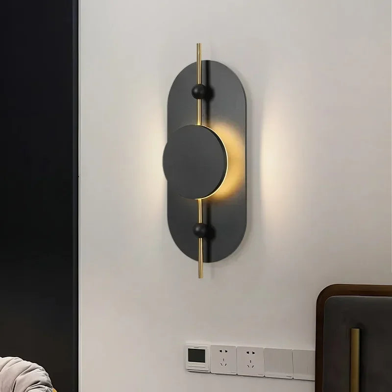 Afralia™ Nordic Minimalist Bedside Wall Lamp for Modern Living Room and Bedroom