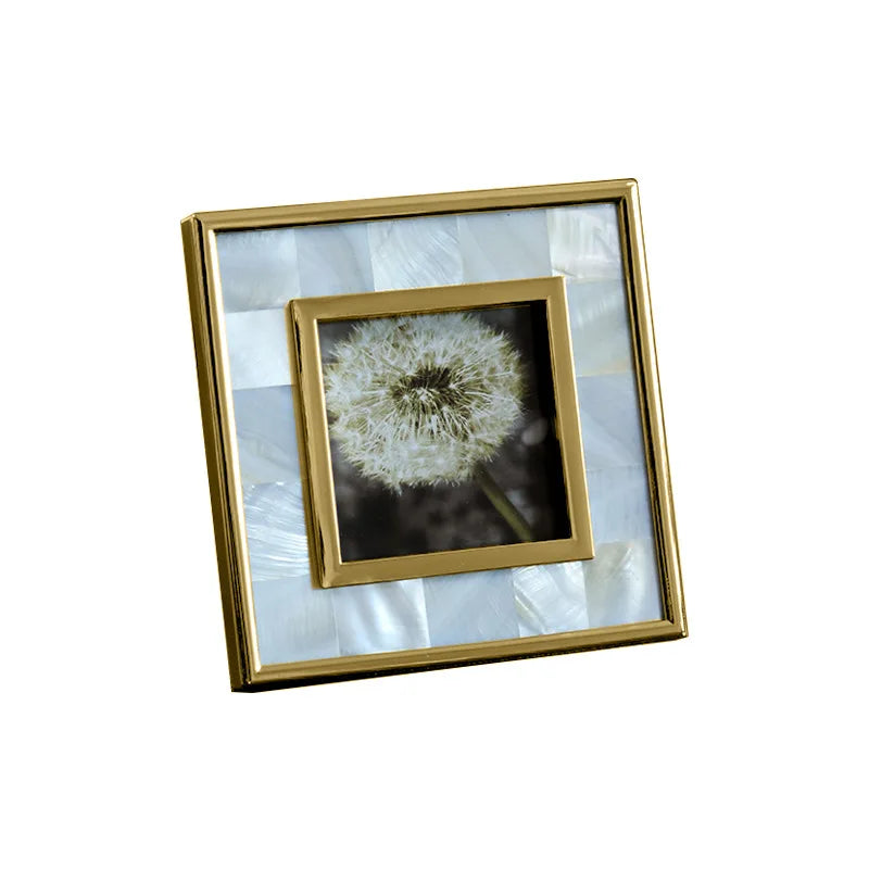Afralia™ European Shell Decor Photo Frame Wedding Anniversary Gift