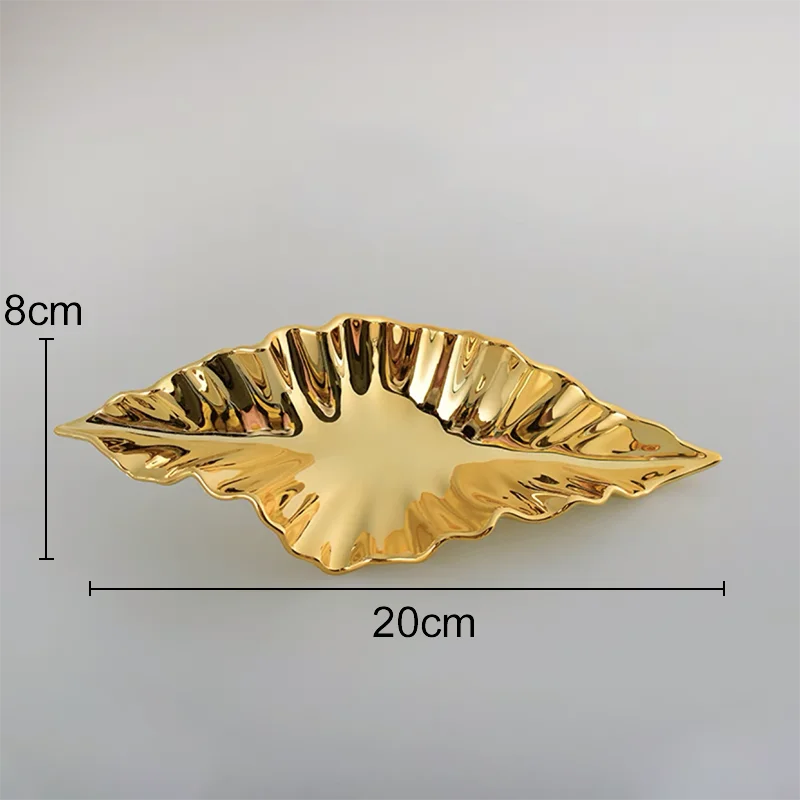 Afralia™ Metal Leaves Wall Hanging Set for Stylish Living Room Decor