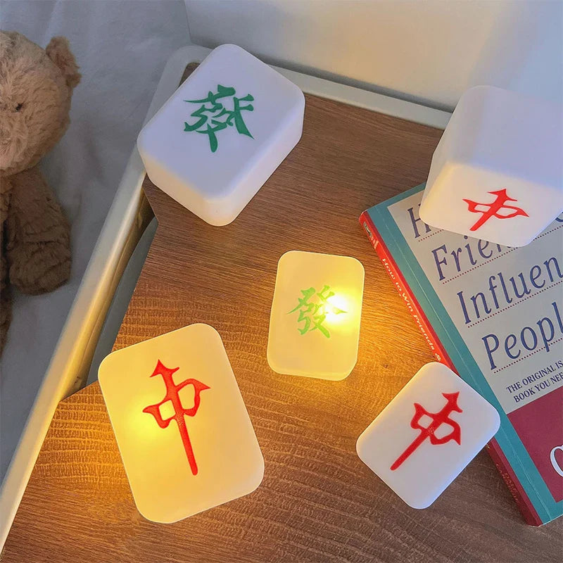 Afralia™ Mahjong Night Light | LED Soft Light Sleep Aid for Eye Protection