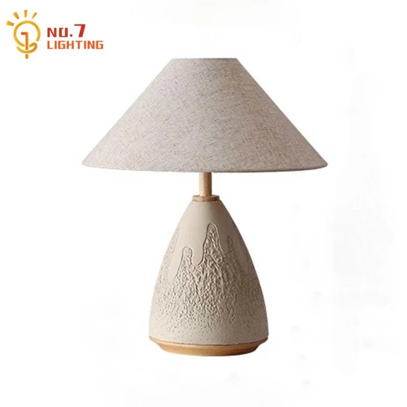 Afralia™ Concrete LED Table Lamp Industrial Design for Bedroom, Hotel, Bar
