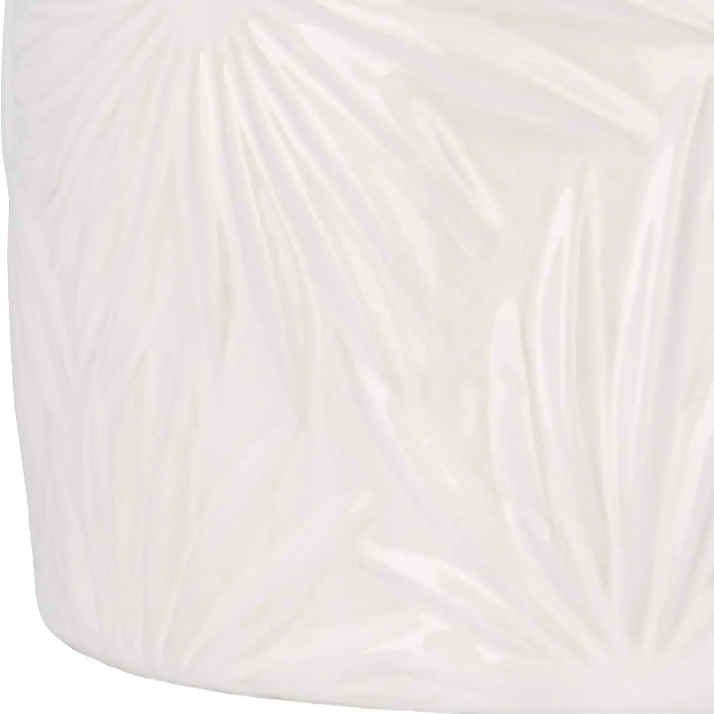 Afralia™ Round Ceramic Garden Stool for Outdoor Use