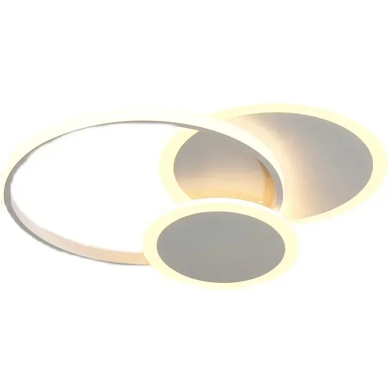 Afralia™ Nordic Minimalist LED Ceiling Light for Bedroom, Living Room, Restaurant - Home Decor Lighting