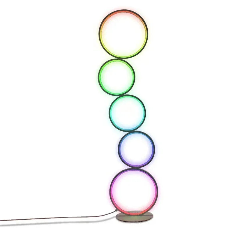 Afralia™ Touch Control LED Floor Lamp with 3 Levels Dimming for Living Room