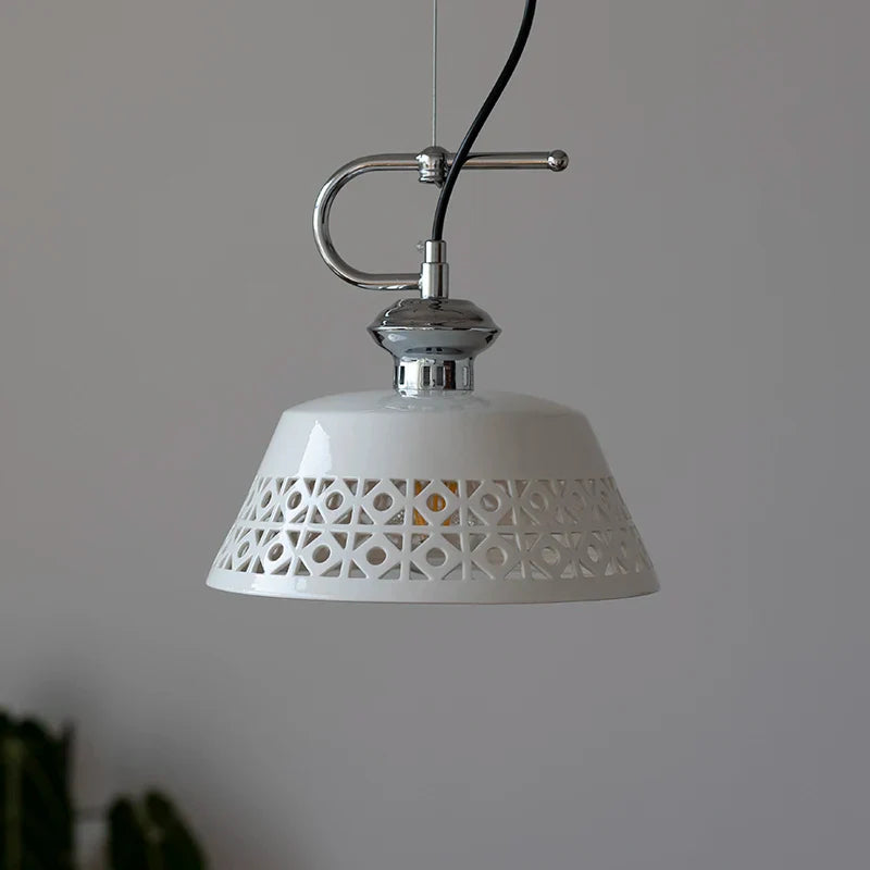 Afralia™ Ceramic Pendant Light, Nordic Retro Style for Bedroom, Aisle, Dining Room