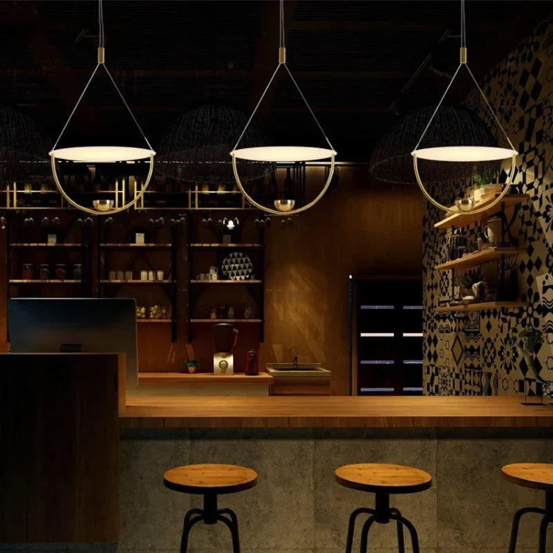 Afralia™ Modern Simplicity Chandeliers for Living and Dining Room Tables, Kitchen Pendant Lights