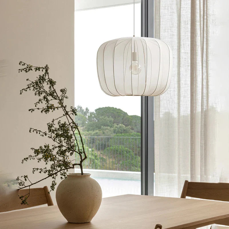 Afralia™ Nordic Minimalist Wabi Sabi Chandelier - LED Pendant Lamp for Home & Restaurant