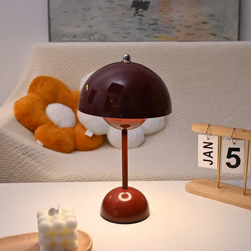 Afralia™ LED Decorative Table Lamp - 3 Color Charging Atmosphere Light