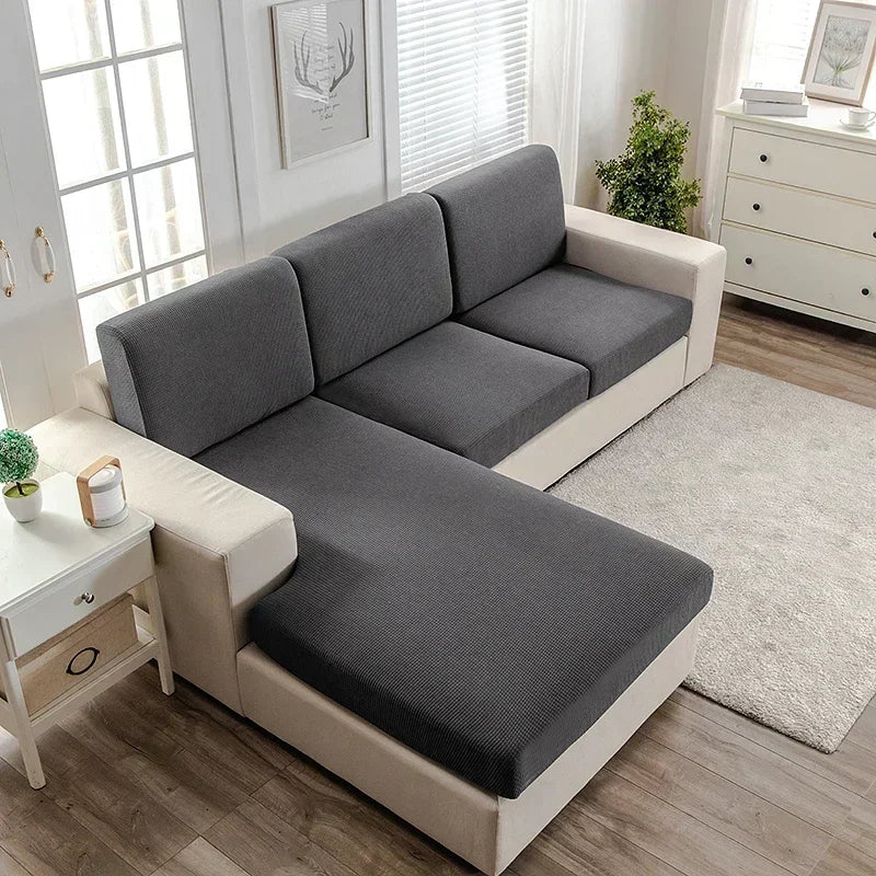 Afralia™ Waterproof L-shape Loveseat Slipcovers: Polar Fleece Sofa Covers