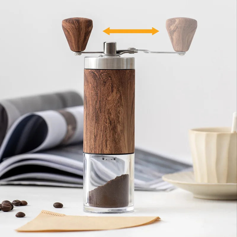 Afralia™ Portable Manual Coffee Grinder - Hand Coffee Bean Tool for Kitchen and Dining