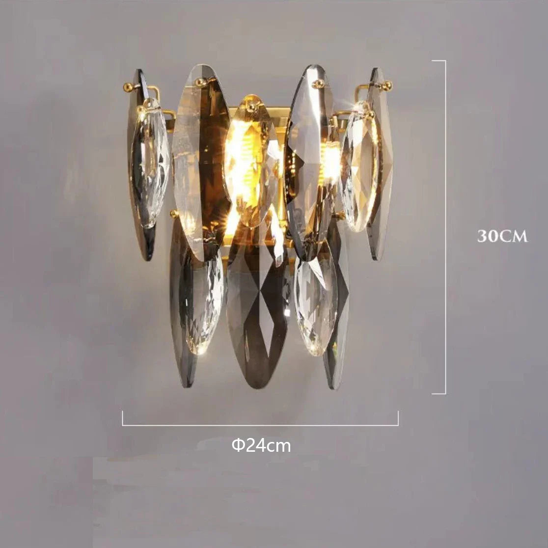 Afralia™ Crystal Dimmable LED Pendant Lights: Modern Indoor Artistic Hanging Lamps