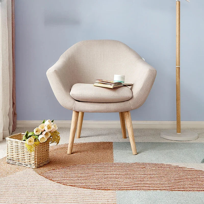 Afralia™ Minimalist Italian Dining Chair for Fashionable Living Room Comfort