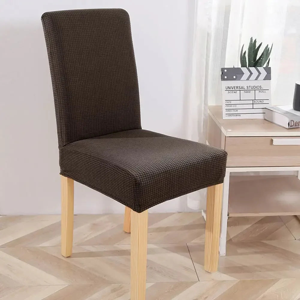 Afralia™ Stretch Dining Chair Sleepcover in Solid Color