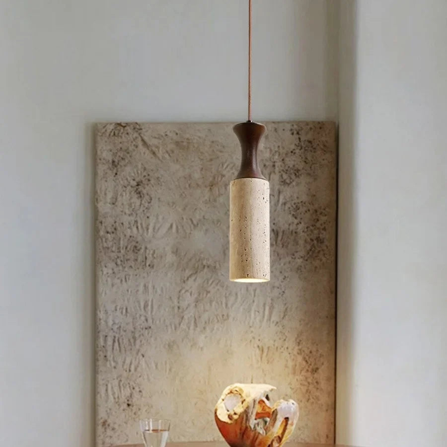 Afralia™ Wood LED Pendant Lights for Bar Restaurant Dining Room Decor