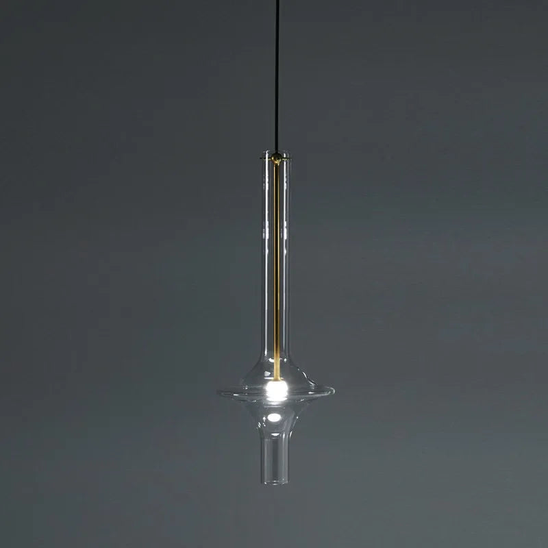 Afralia™ Luxury Glass Pendant Light for Modern Nordic Loft Kitchen Bedroom Lighting