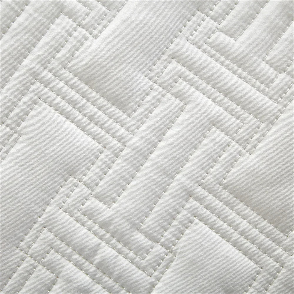 Afralia™ Cotton Coverlet Bedspread Set with Thick Quilting for Luxurious Bedding