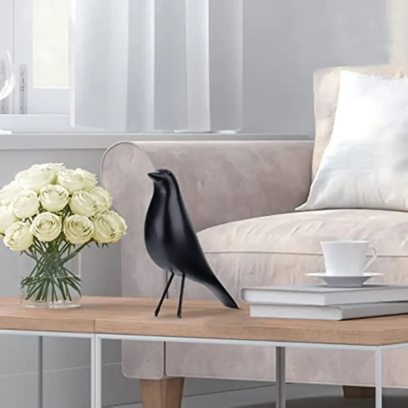 Afralia™ Resin Bird Statue Sculpture: Modern Minimalist Decor for Living Room