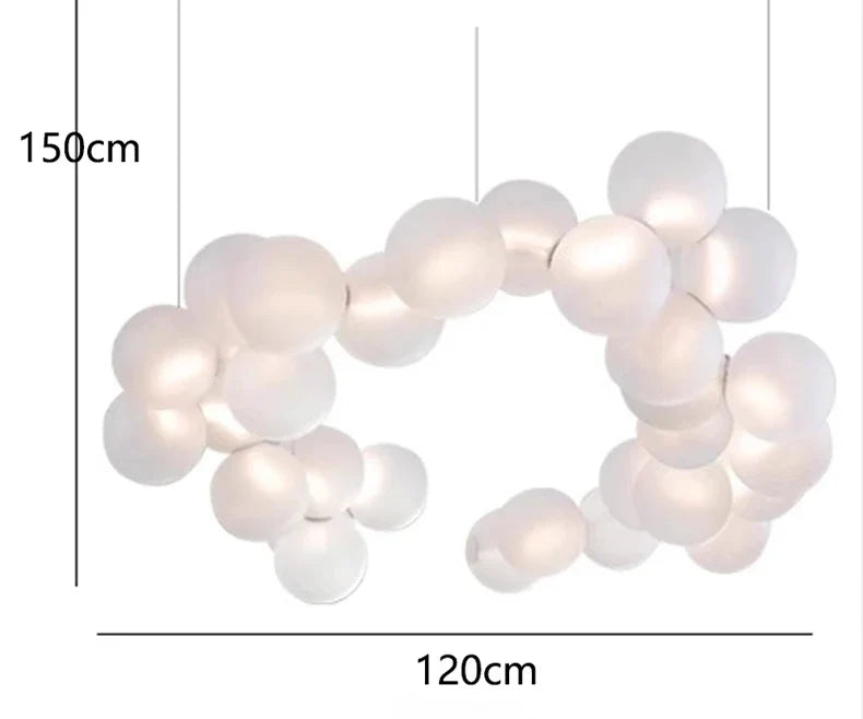 Afralia™ Modern LED Pendant Chandeliers: Stylish Indoor Lighting for Living & Dining Rooms