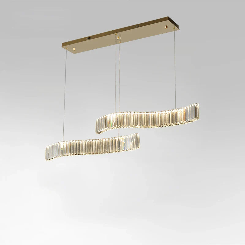 Afralia™ Crystal LED Chandelier for Modern Luxury Living and Dining Rooms