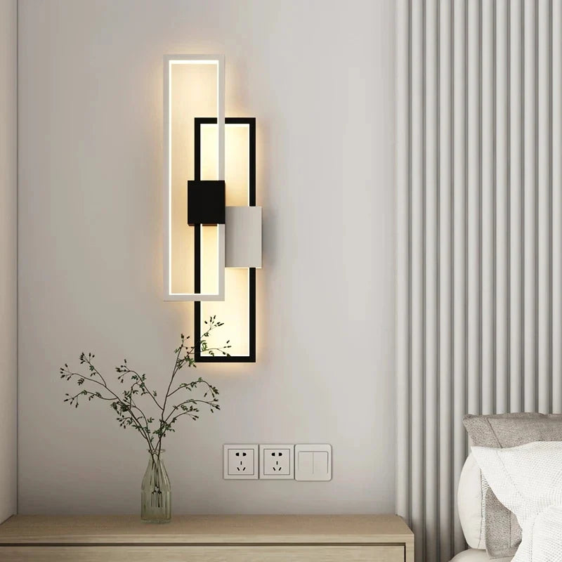 Afralia™ LED Wall Lamp Modern Design for Bedroom Living Room Hall Decor