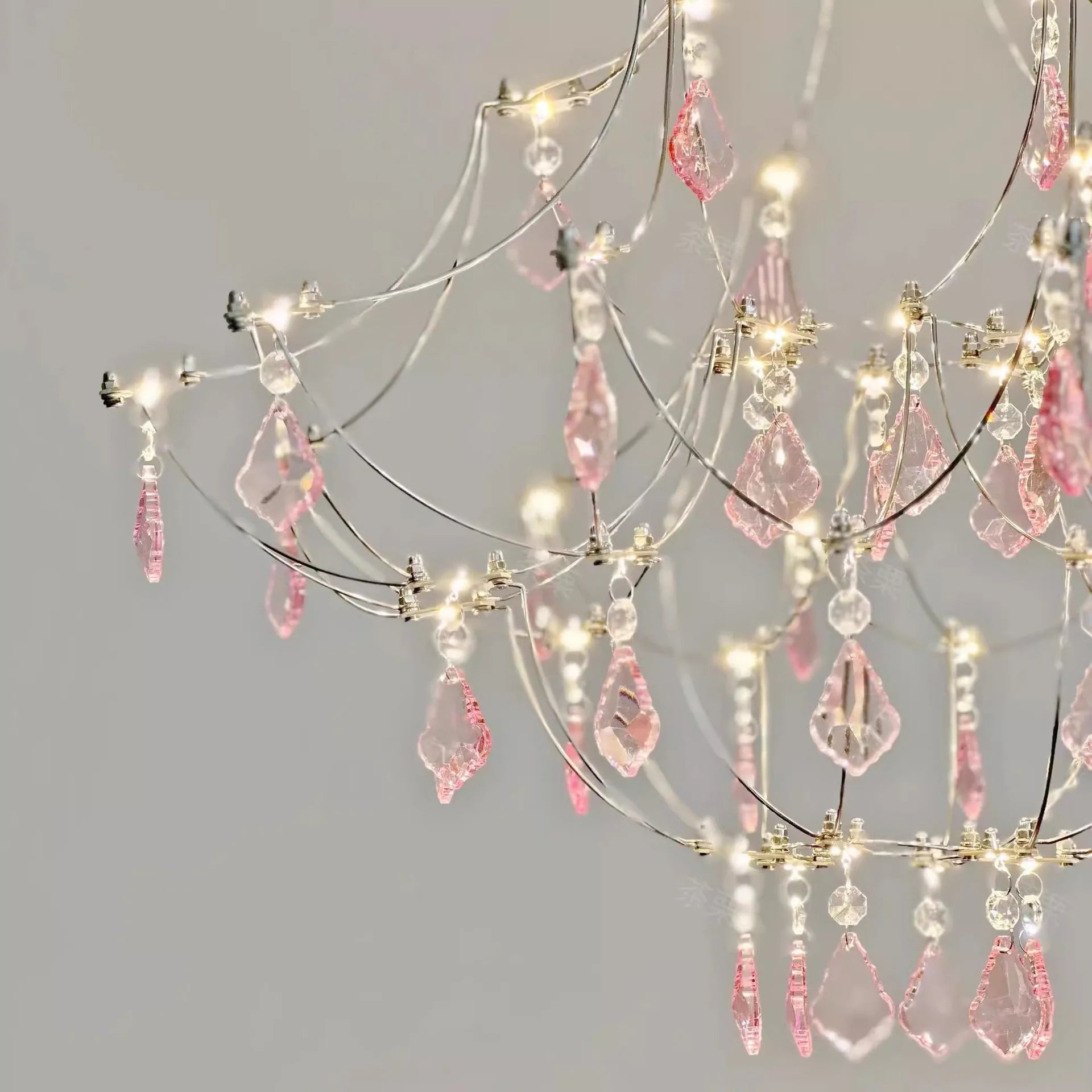 Afralia™ Nordic Firefly Crystal Chandelier for Modern Luxury Living Spaces
